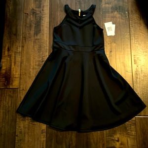 Casual cute little black dress size 16, brand new!